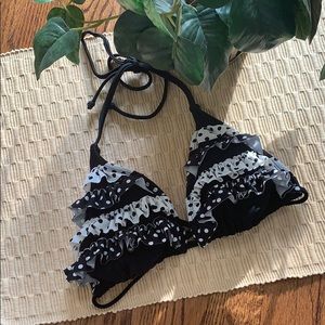 Polka Dot Bikini Top